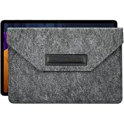 Чохол StatusCASE з повсті для планшету Samsung Galaxy Tab S7 Plus Світло-сірий