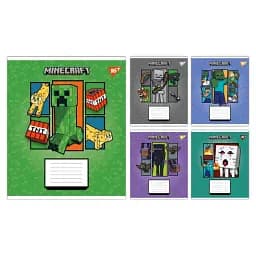 Зошиті Yes Minecraft Arrows А5, 18 аркушів в лінію (767574) - мініатюра 6
