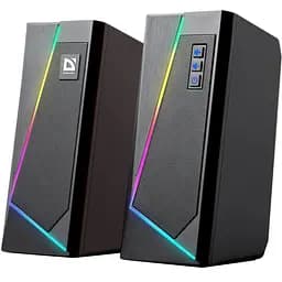 Акустична система 2.0 Defender Solar 3 10 Вт, BT/Light USB - мініатюра 2