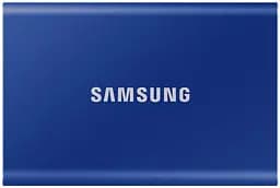 Накопитель внешний SSD 2.5 USB 2.0TB Samsung T7 Indigo Blue (MU-PC2T0H/WW)