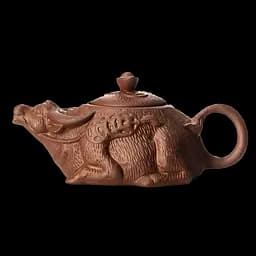 Ісинський чайник Буйвол багатства, 450 мл - Рудий