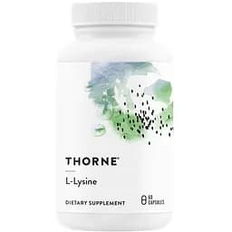 Аминокислота Thorne L-Lysine 60 вегакапсул
