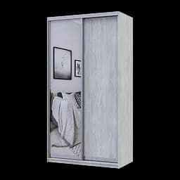 Шафа-купе Doros Сіті Лайт Сосна Натті 1 ДСП / 1 дзеркало 120х60х225 (80736498)