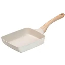 Сковорода прямоугольная глубокая 18 см Белый