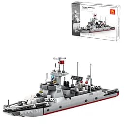 Конструктор Wange військовий корабель Type 052D Destroyer  дитячий конструктор, есмінець, 376 деталей - мініатюра 5