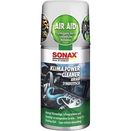 Очиститель кондиционера аэрозольный Sonax Klima Power Cleaner AirAid Symbiotisch Thekendisplay антибактериальный 100 мл