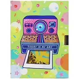 Блокнот дитячий на замочку Malevaro з віконцем Фотоапарат W361911 (6931164702421)(SC)