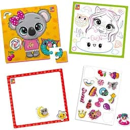 Набор для творчества Vladi toys 4 в 1 Пушистики и сладости (VT4210-17)