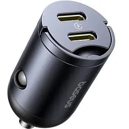 Автомобильное зарядное устройство для Baseus Tiny Star Mini Car Charger 2C 30W Cosmic Черный