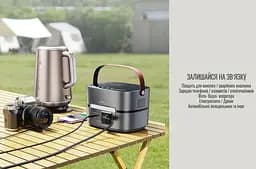 Портативна зарядна станція Remax RPP515 300W 70000mAh Output 220В - мініатюра 6