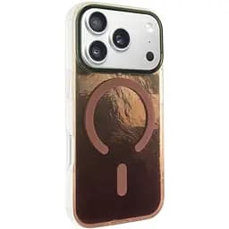 Чохол Epik TPU Shiny Mountain MagFit для Apple iPhone 17 Pro Max 6.9" Chocolate