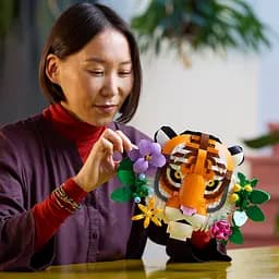 Конструктор LEGO Art Колекція фауни - Тигр 744 деталі (31217) - мініатюра 8