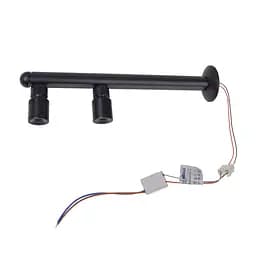 Підсвітка світлодіодна настінна накладна AL-541/2*1W NW LED BK - мініатюра 4