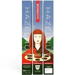 Кофе молотый Boseco Hazelnut в капсулах 50 г (10 шт. х 5 г) (924957)