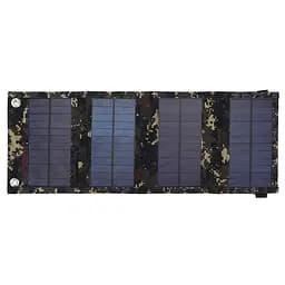 Сонячна панель Solar panel CO1534GJ 20w 5V 1.5A + USB Камуфляж - мініатюра 3