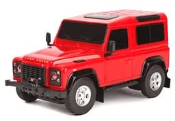 Машинка Rastar Land Rover Defender на управлінні 1:24 червоний 78500