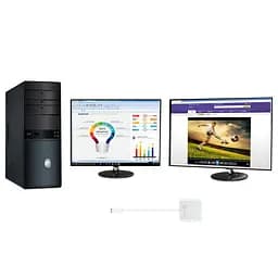 Адаптер J5create USB-A - 2 HDMI (M/F), Silver (JUA365-N) - мініатюра 6