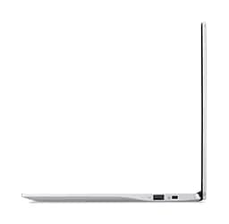 Ноутбук Acer Chromebook CB314-2H 14' FHD IPS, MediaTek MT8183, 8GB, F128GB, UMA, ChromeOS, сріблястий (NX.AWFEU.001) - мініатюра 4
