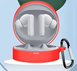 Чохол-накладка DK Silicone Candy Friendly з карабіном Nothing CMF Buds Pro (red) - мініатюра 4