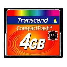 Карта памяти Transcend 4GB CF 133X (TS4GCF133)