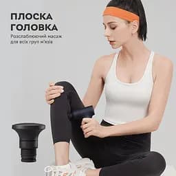 Масажер перкусійний MiJia Massage Gun Mini Black - мініатюра 9