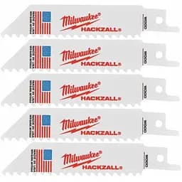 Полотно для шабельних пил MILWAUKEE, 100х4,2мм, (5шт), (метал)