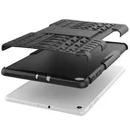TPU+PC чохол Protector Stand для Samsung Galaxy Tab A7 Lite 8.7 (SM-T220) Black - мініатюра 4