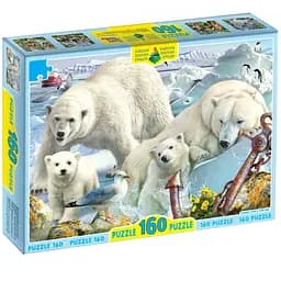 Пазлы Белые Медведи Энергия Плюс 82982 ЕГ-07 160 элементов