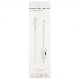 USB кабель Apple to Lightning + Lightning (Male Music) MA066