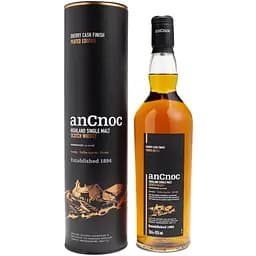 Віскі anCnoc Highland Single Malt в подарунковій упаковці 43% 0.7 л