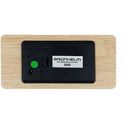 Годинник настільний Grunhelm LED 1502 USB DC+ 5V 2000 мАч (131074) - мініатюра 5
