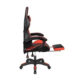 Крісло геймерське Kruger & Matz GX-150 з підставкою для ніг Red/Black - мініатюра 3