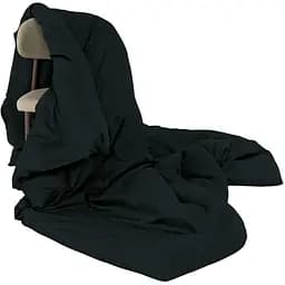 Підковдра Good-Dream сатин на блискавці 143 x 210 см Black (GDSBLACKDC143210)