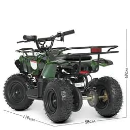 Дитячий електромобіль-квадроцикл Bambi HB-ATV800AS-10 Зелений - мініатюра 7