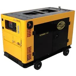 Генератор дизельний KDK15000SC, 1-фазний 230V, 50Hz, 15kVA/12kW, бак 26 л, витрата 3.3 л/год, запуск: стартер, 1150x660x780 мм, 320 кг
