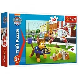Пазли "Собачки в дії. Щенячий патруль" 30 елементів 18306 Trefl, в коробці (5900511183061)