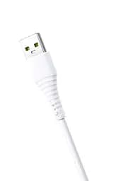 Кабель Grunhelm GMC-01LW Lightning USB білий (ЦБ-00267682) - мініатюра 3