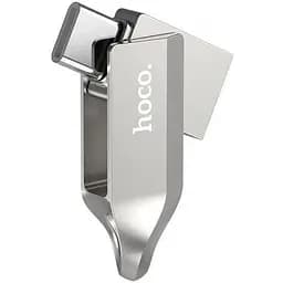 2-в-1 флешка Hoco UD8 32GB Type-C і USB 3.0 срібляста
