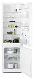 Встроенный холодильник с морозильной камерой Electrolux белый (RNT3FF18S)