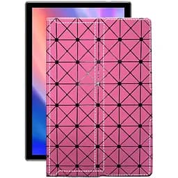 Чохол StatusCASE з екошкіри для планшету Teclast P20 HD Рожевий ромб