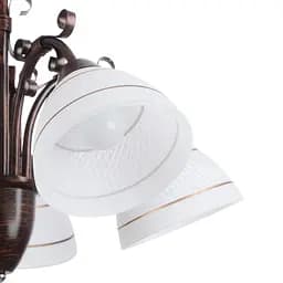 Люстра стельова Brille E27 60W BR (LK-526C/5) - мініатюра 3