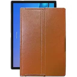 Чохол StatusCASE з екошкіри для планшету Ulefone Tab A7 2021 Коричневий