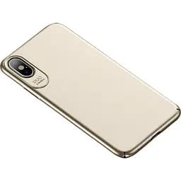 Чохол-накладка Usams Jay Series Apple iPhone X Gold