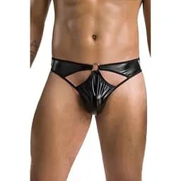 Труси чоловічі Passion 033 Thong Paul black L/XL