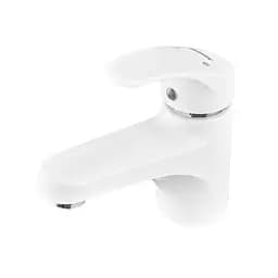 Змішувач для умивальника Plamix Fidel-001 SET white PM0659 Білий