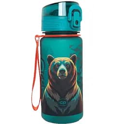 Пляшка для води СoolPack Brisk Bear 400 мл темно-зелена (Z17968)