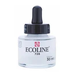 Фарба акварельна рідка Ecoline (728) Сіра тепла світла 30 мл Royal Talens