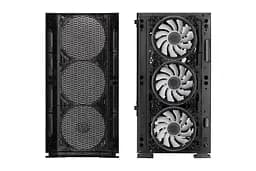 2E Gaming Корпус Calleo GB700 без БЖ 2xUSB3.0, 1xUSB2.0, 4x120мм ARGB, VGA 320мм, LCS ready, контролер з пультом, TG Side Window, mATX, чорний - мініатюра 7