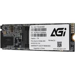 SSD 1Tb AGI AI828 M.2 2280 PCIe Gen 4x4 NVMe 1.4 3D NAND, Retail - мініатюра 4