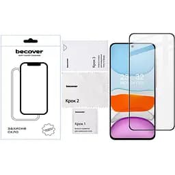 Скло захисне BeCover Samsung Galaxy A56 SM-A566 Black (712887) - мініатюра 3